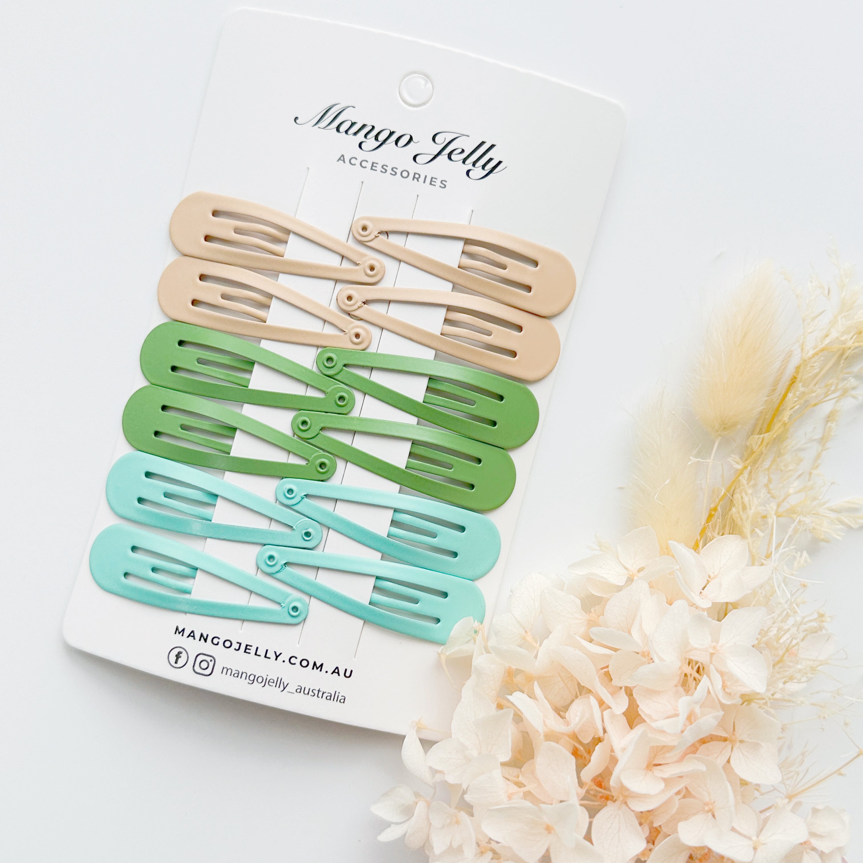 Essential Snap Hair clips - Fresh - 12 Pieces view 2