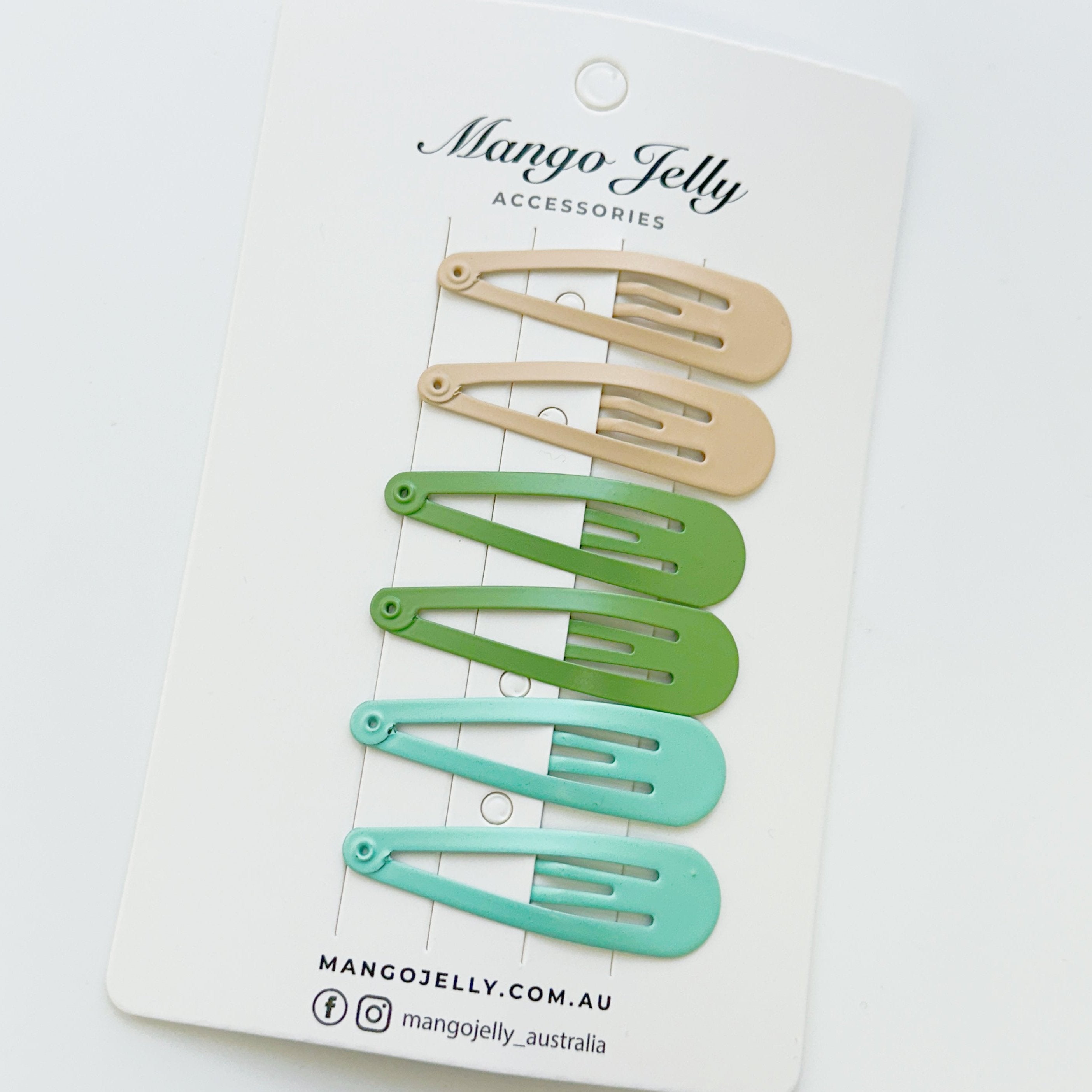 Essential Snap Hair clips - Fresh - 6 Pieces view 5