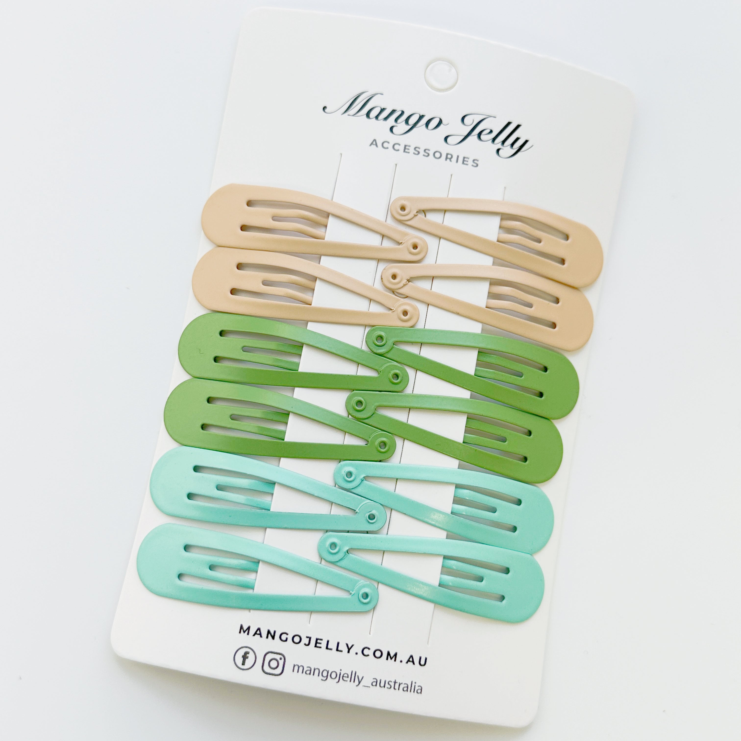 Essential Snap Hair clips - Fresh - 6 Pieces view 7