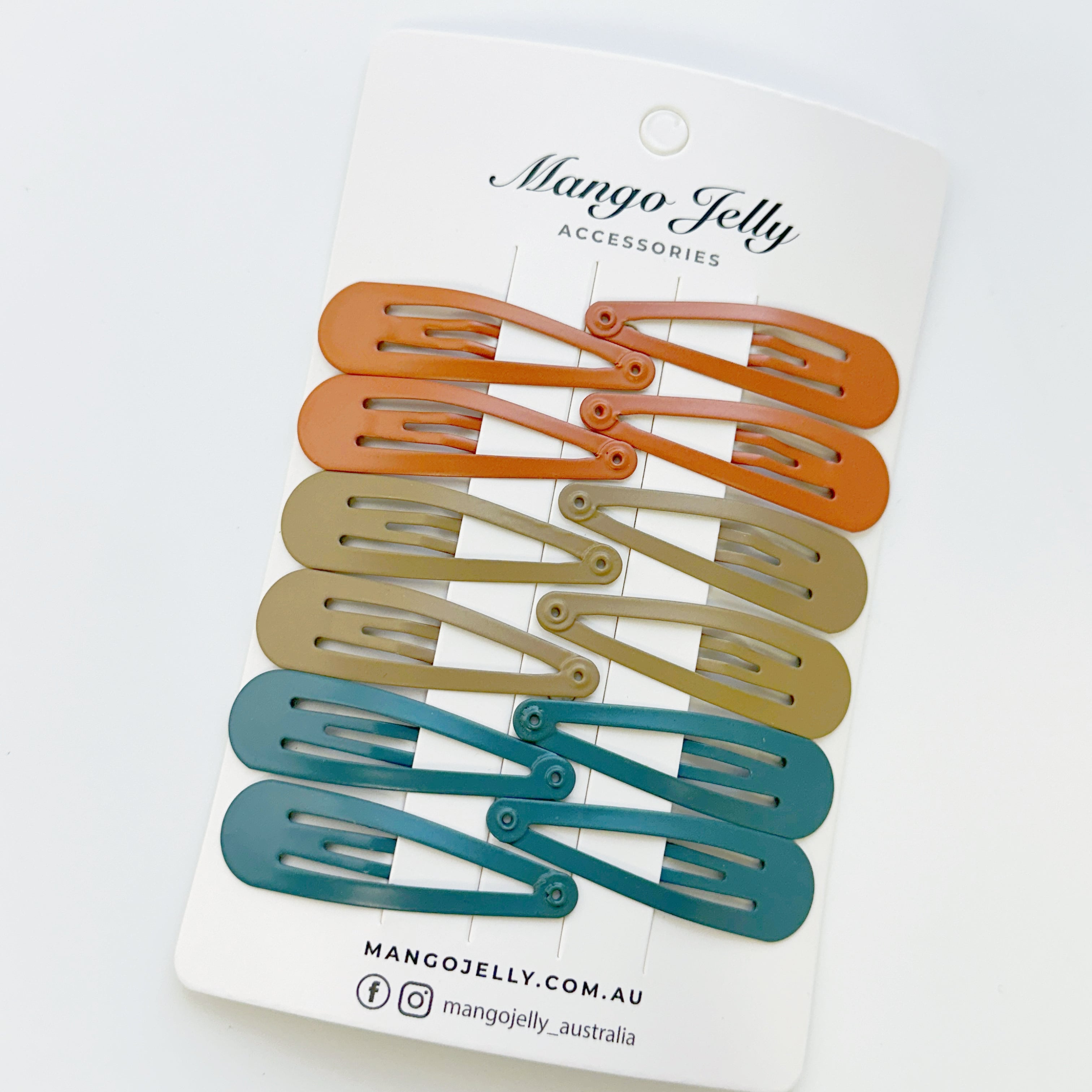 Essential Snap Hair clips - Natural - 6 Pieces view 7