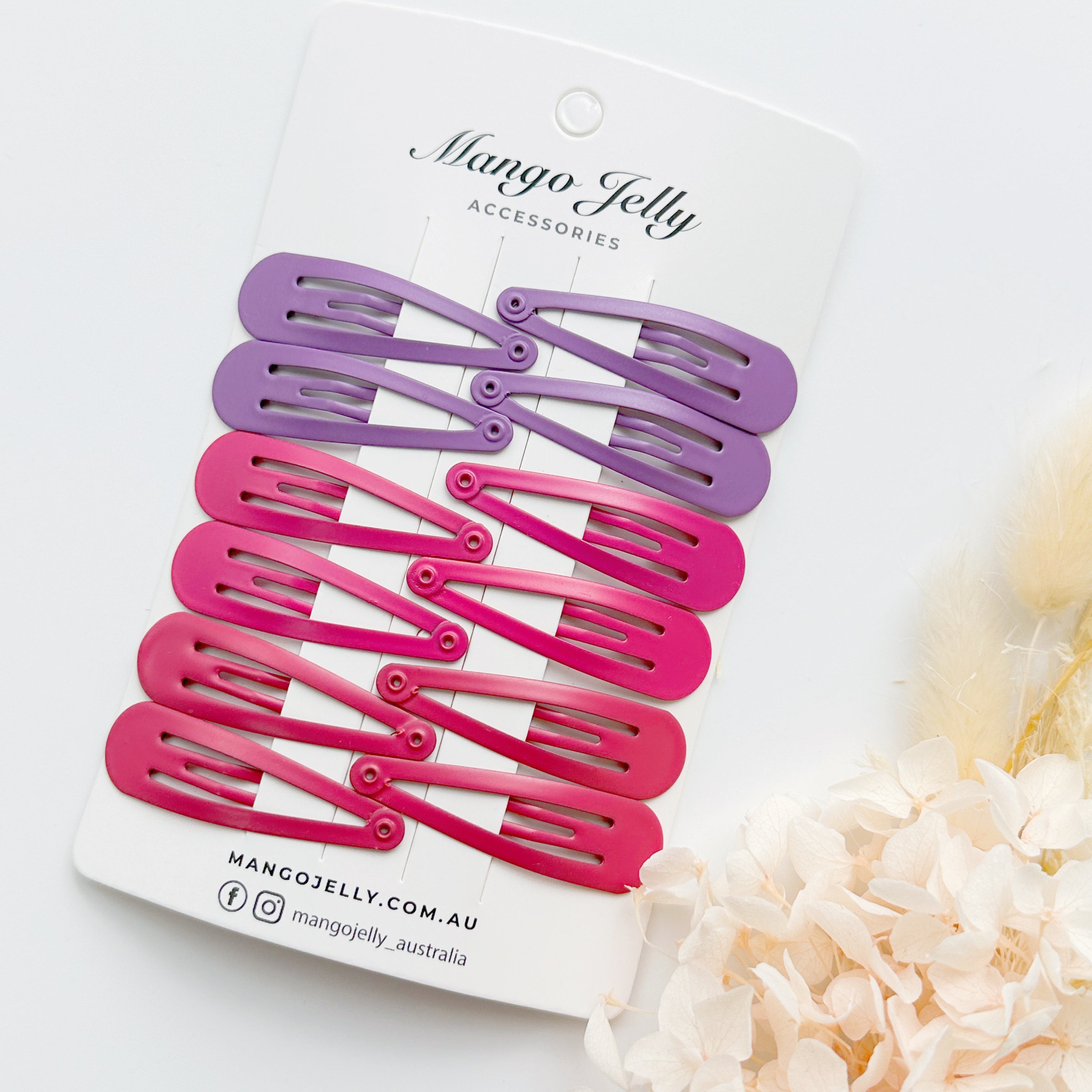 Essential Snap Hair clips - Rosie - 12 Pieces view 2