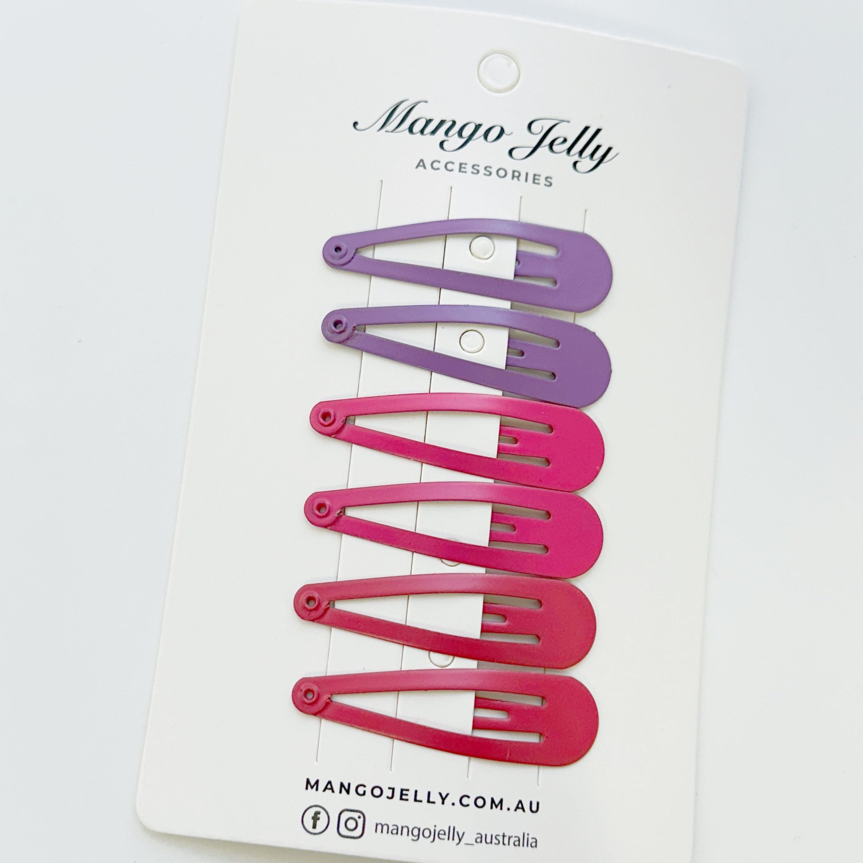 Essential Snap Hair clips - Rosie - 6 Pieces view 6