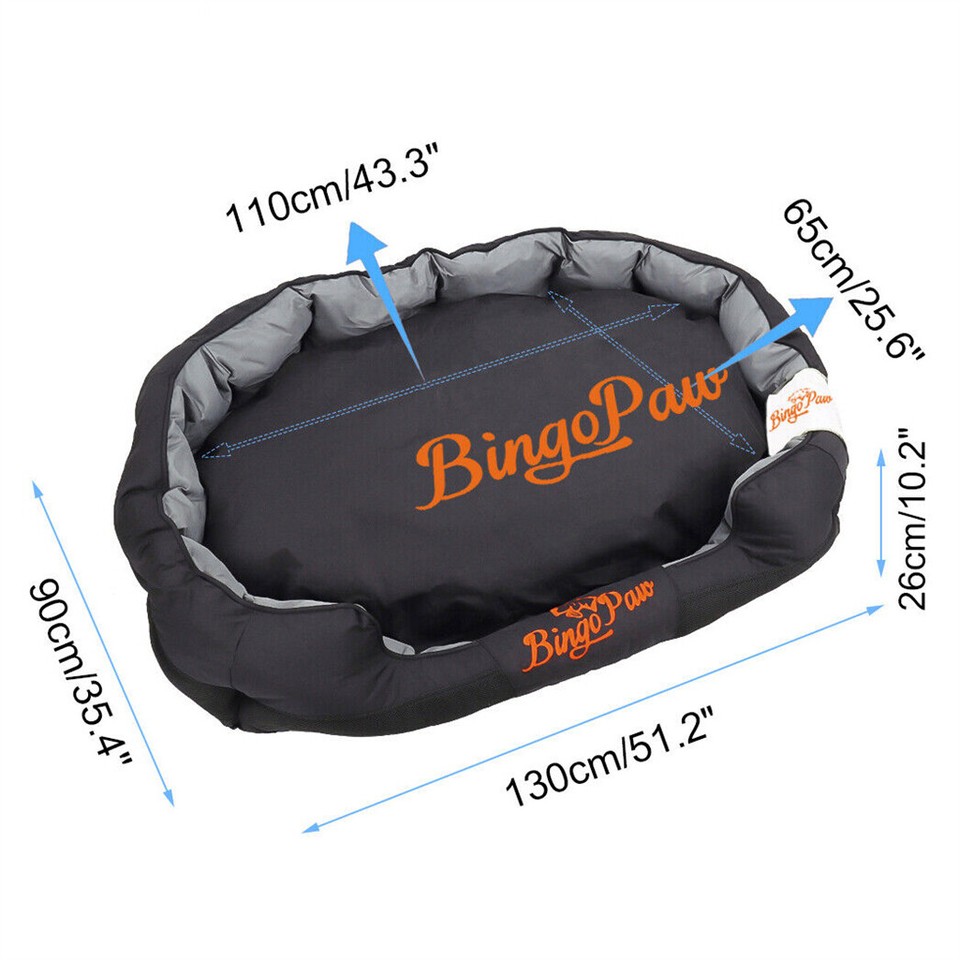 Thick Orthopedic Pet Bed Water-Resistant Cushion view 8