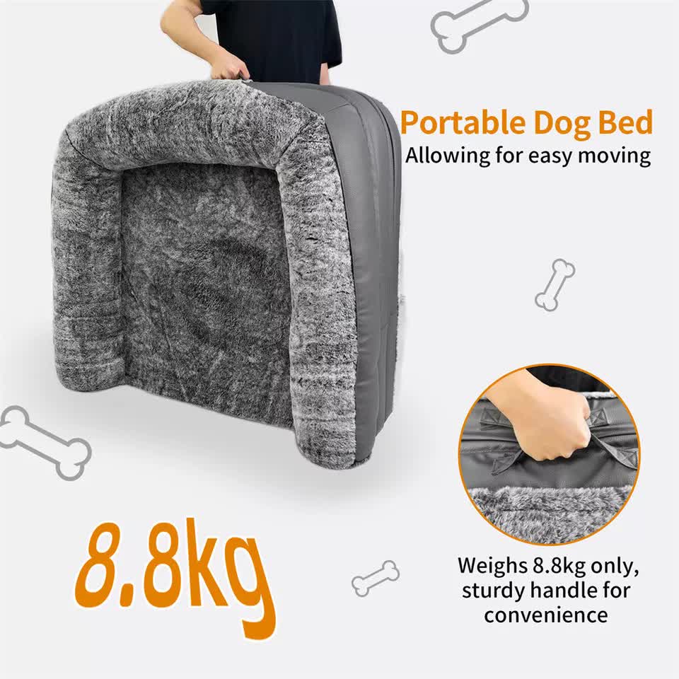 XL Human Sized Dog Bed Foldable Orthopedic Pet Dog Sofa Couch Comfy Big Bean Bed view 8