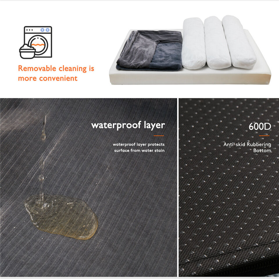 Orthopedic Dog Bed with Bolster Comfort Mattress view 5