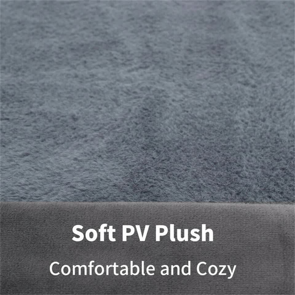 Medium Orthopedic Dog Bed with Bolster Comfort Mattress view 8