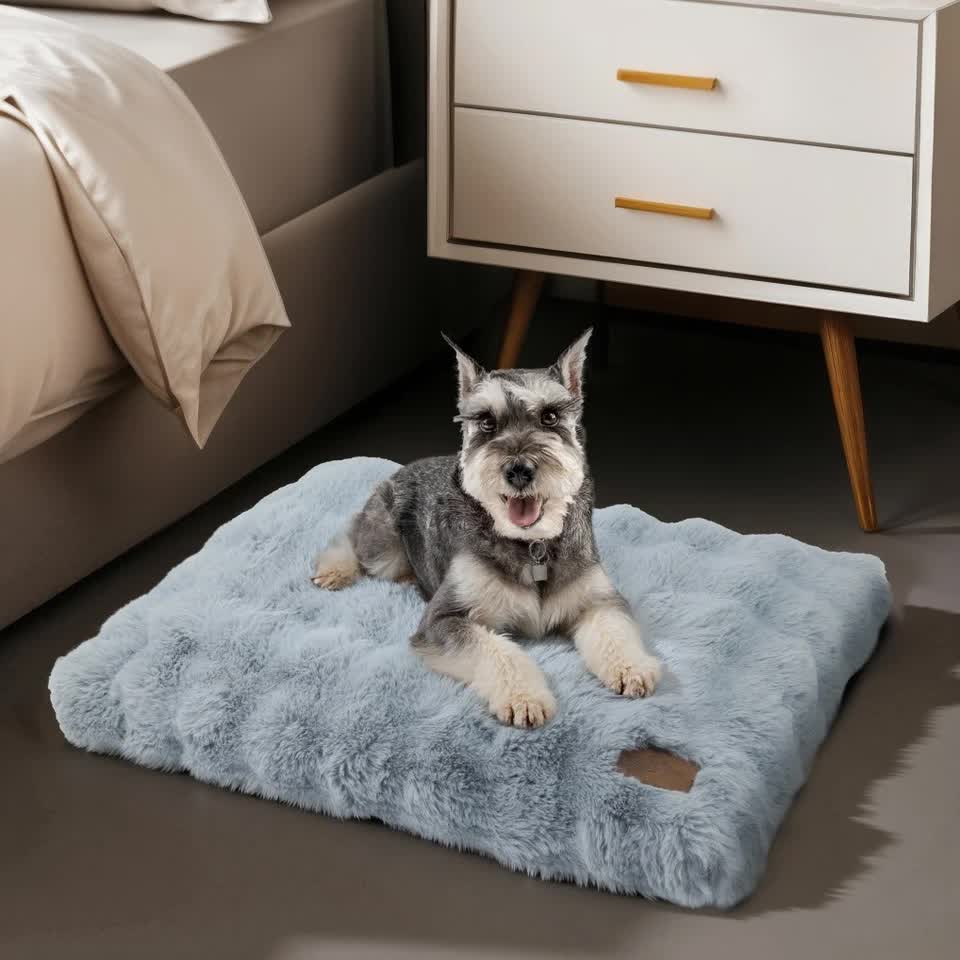Comfortable Pet Bed with Removable Cover and Anti Skid Base(Medium) view 2