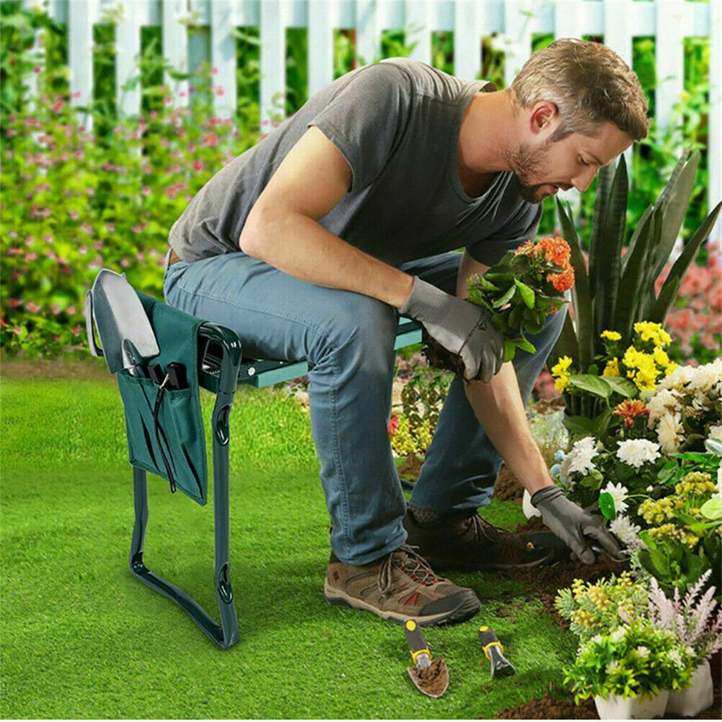 Garden Kneeler PRO Thick EVA Folding Kneeling Pad Seat Padded Stool Gardening Be view 2
