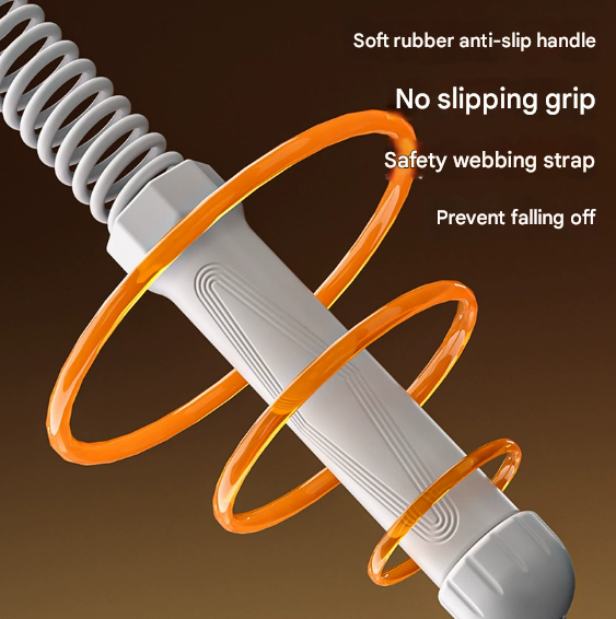 Black Heavy Cordless Battle Rope - Portable Weighted Fitness Rope for Home Gym view 3