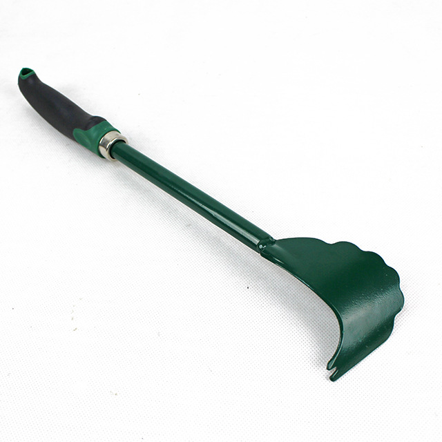 Heavy-Duty Lawn Mower Deck Scraper - Long Handle Garden Tool Cleaner for