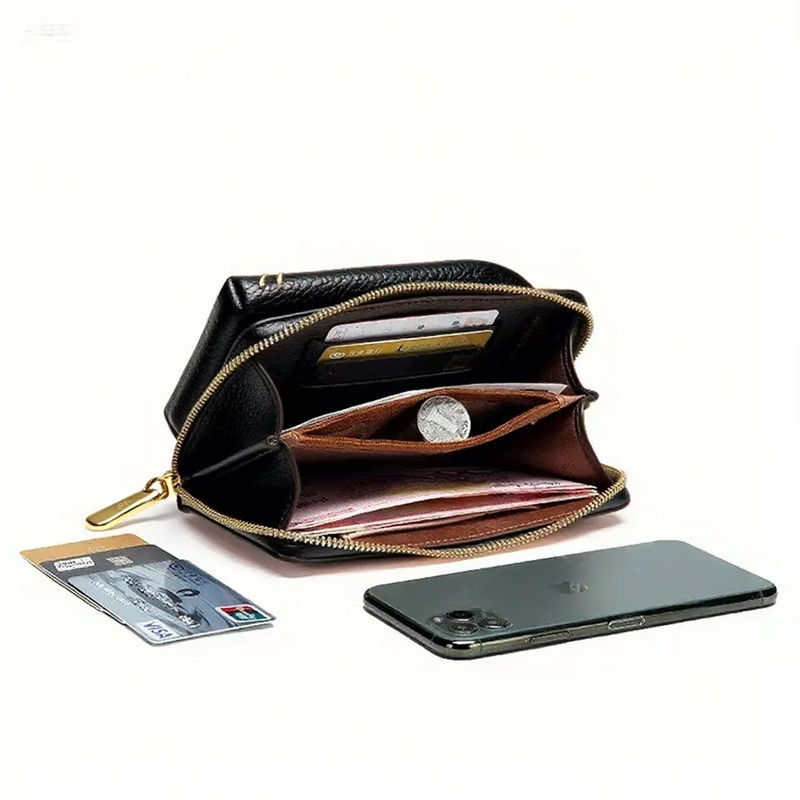 Red Chic Embroidered Crossbody Phone Wallet - All-in-One Purse with Kiss-Lock view 2