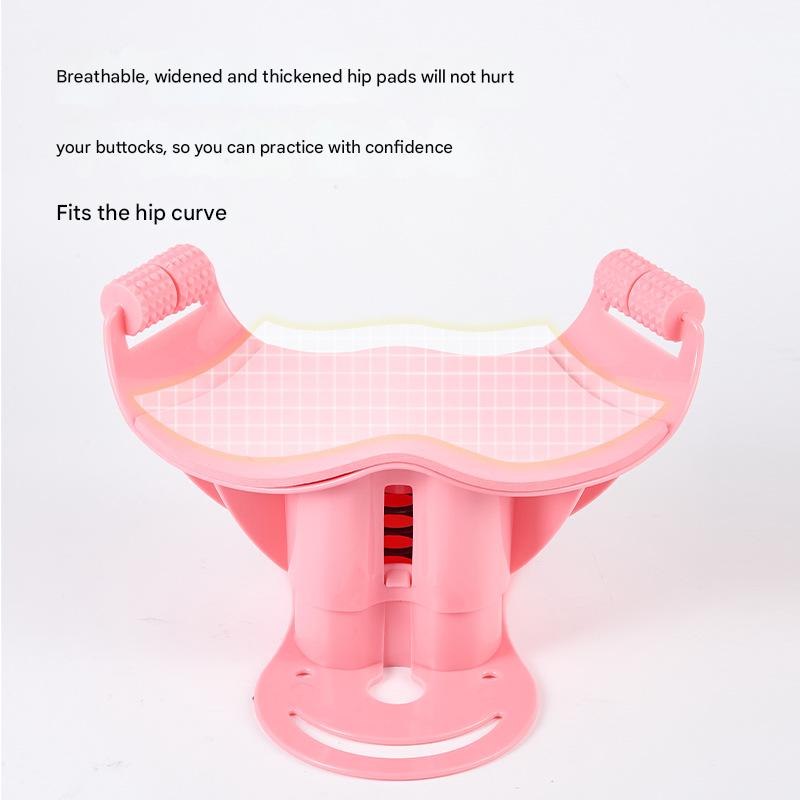 Pink Ergonomic Pelvic Floor & Glute Trainer - Home Workout Equipment for Hips view 3