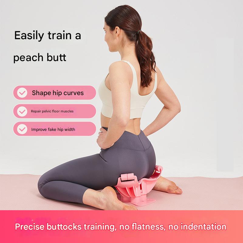 Green Ergonomic Pelvic Floor & Glute Trainer - Home Workout Equipment for Hips view 2
