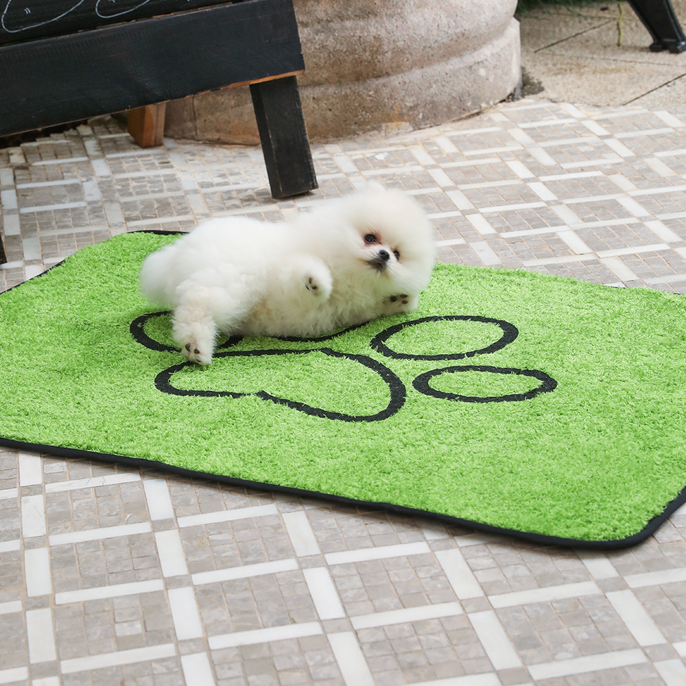 2 Pcs Artificial Grass Pet Mat – Soft view 7