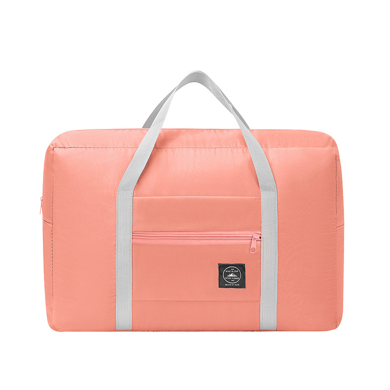 Pink Foldable Travel Duffel Bag – Lightweight — image 1