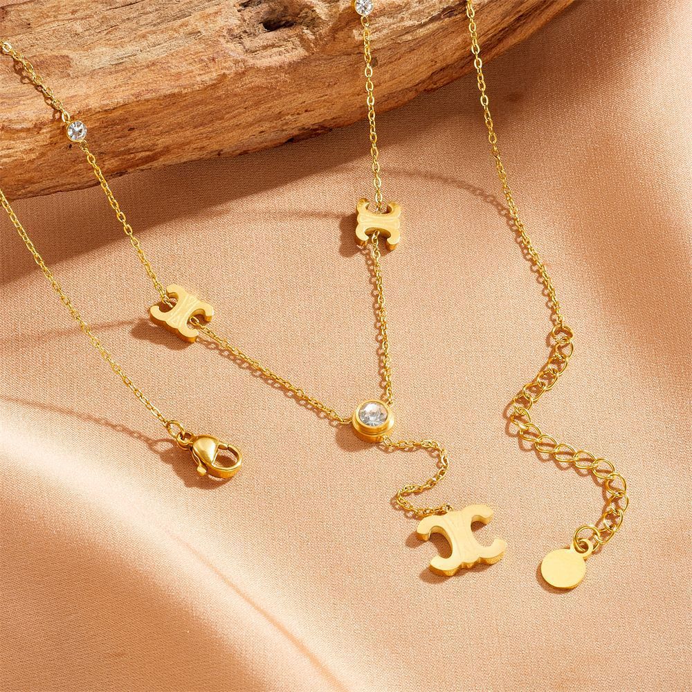 Stylish Stainless Steel Jewelry Set – Elegance Meets Durability with Parisian view 3