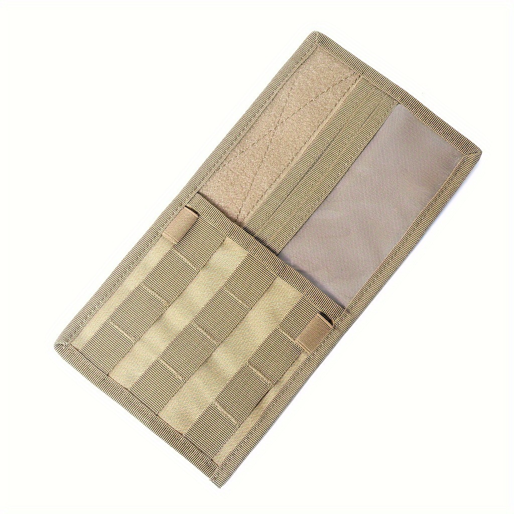 2 Pcs Khaki Car Sun Visor Organizer – Multi-Purpose Tactical Storage Bag for Tools — image 1