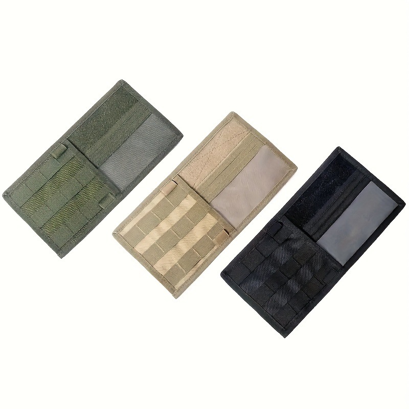 2 Pcs Khaki Car Sun Visor Organizer – Multi-Purpose Tactical Storage Bag for Tools view 2