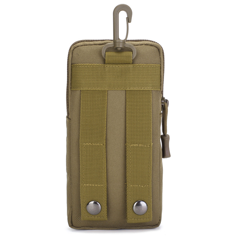 Green Multi-Functional Outdoor Water Bottle & Phone Pouch – Tactical Zippered view 4