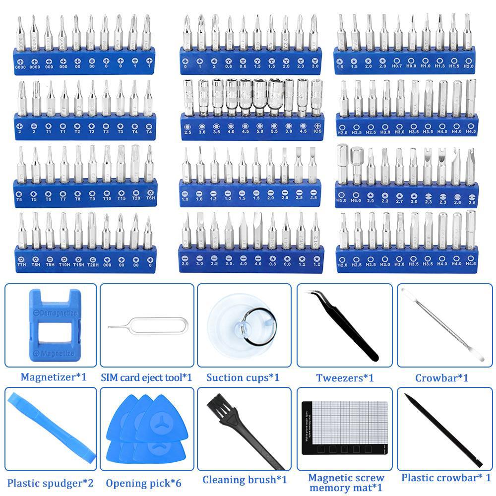 Professional 142-in-1 Precision Screwdriver Repair Tool Kit in Portable Oxford view 7
