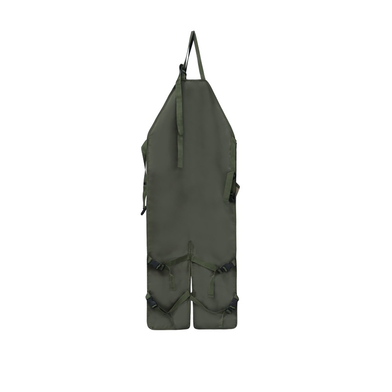 Brown Pocket Heavy-Duty Gardening Apron with Adjustable Straps and view 5