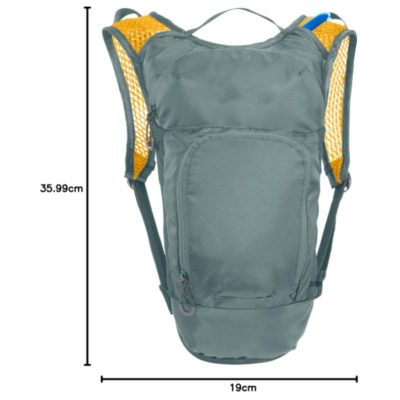 Green Compact Hydration Backpack Lightweight Cycling Daypack for MTB and view 2