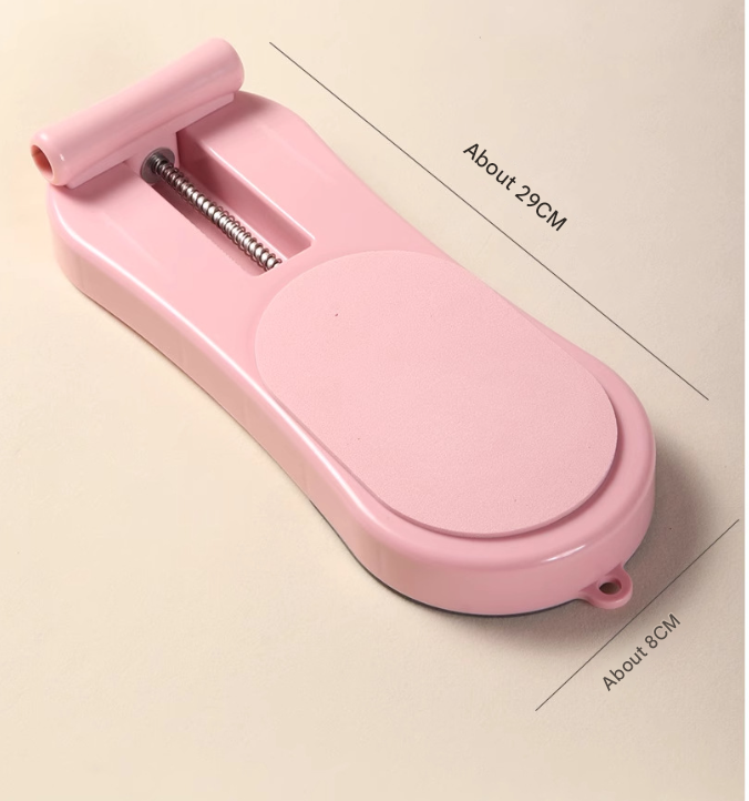 Pink Adjustable Foot Arch Trainer Toe Grip Exerciser Spring Resistance view 2