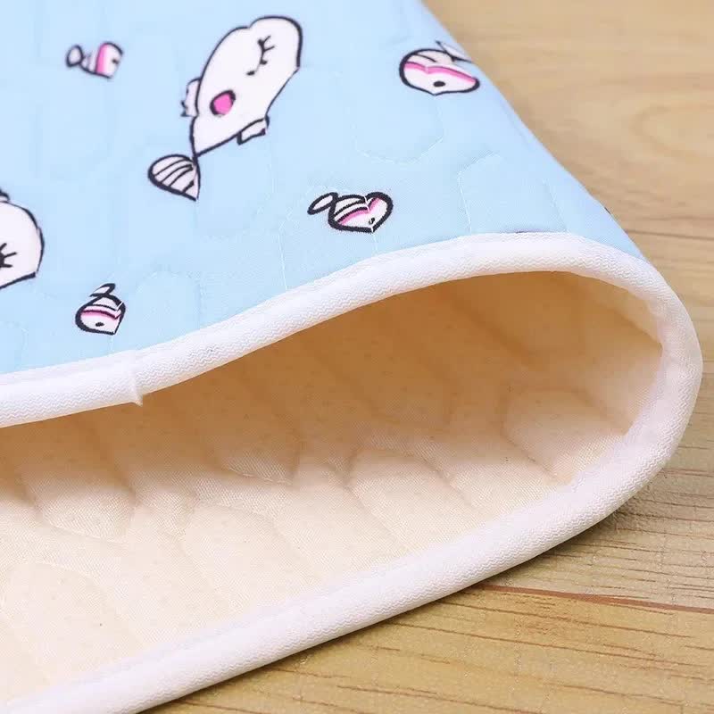 2-Pack Green Dinosaur Pet Summer Cooling Latex Pad (XXL Size: 90*70cm) view 3