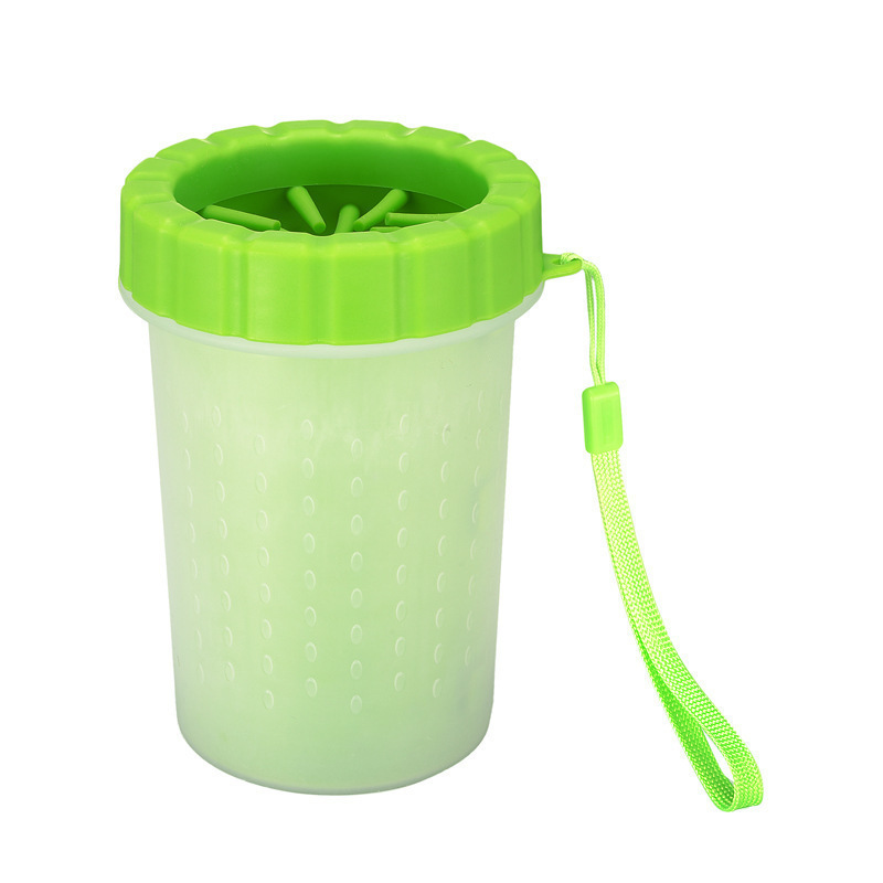 Blue Large Size Quick & Easy-Clean Dog Paw Cleaner Cup - PP+TPR Material view 3
