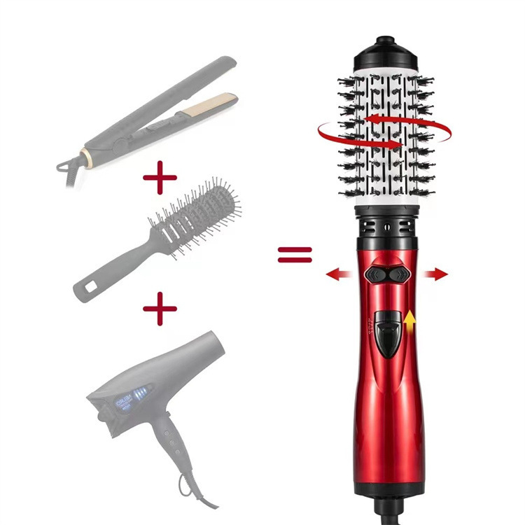 2-in-1 Blue Automatic Rotating Hot Air Styler(38/50mm Curling Barrel) view 7
