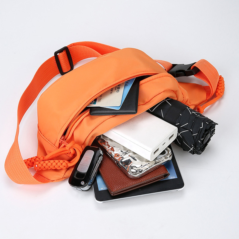 Orange Women's Fashion Crossbody Sling Bag Large Capacity Casual Shoulder Bag view 2