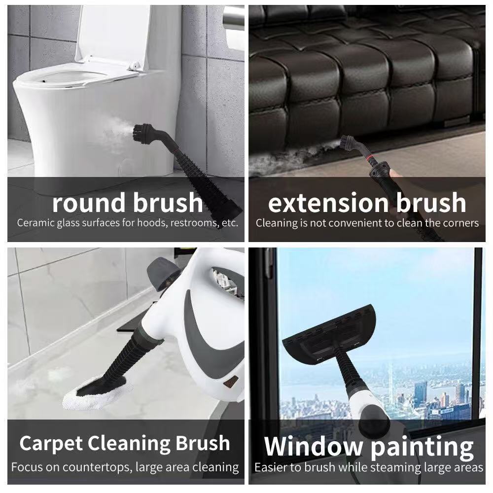 Blue Handheld Steam Cleaner 1050W High Pressure Chemical Free Cleaning Machine view 4