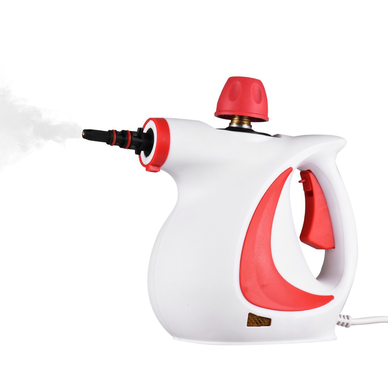 Pink Handheld Steam Cleaner 1050W High Pressure Chemical Free Cleaning Machine — image 1