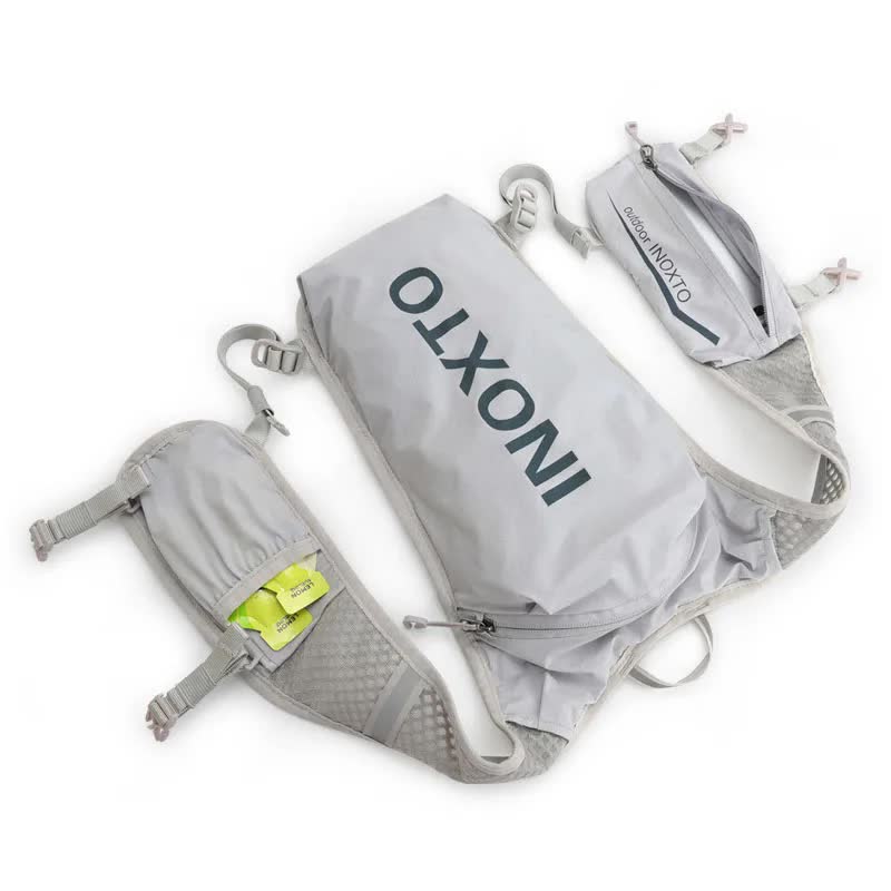 Light-Green 5L Ultra-Light Hydration Running Vest - Quick-Dry Trail Running & view 2