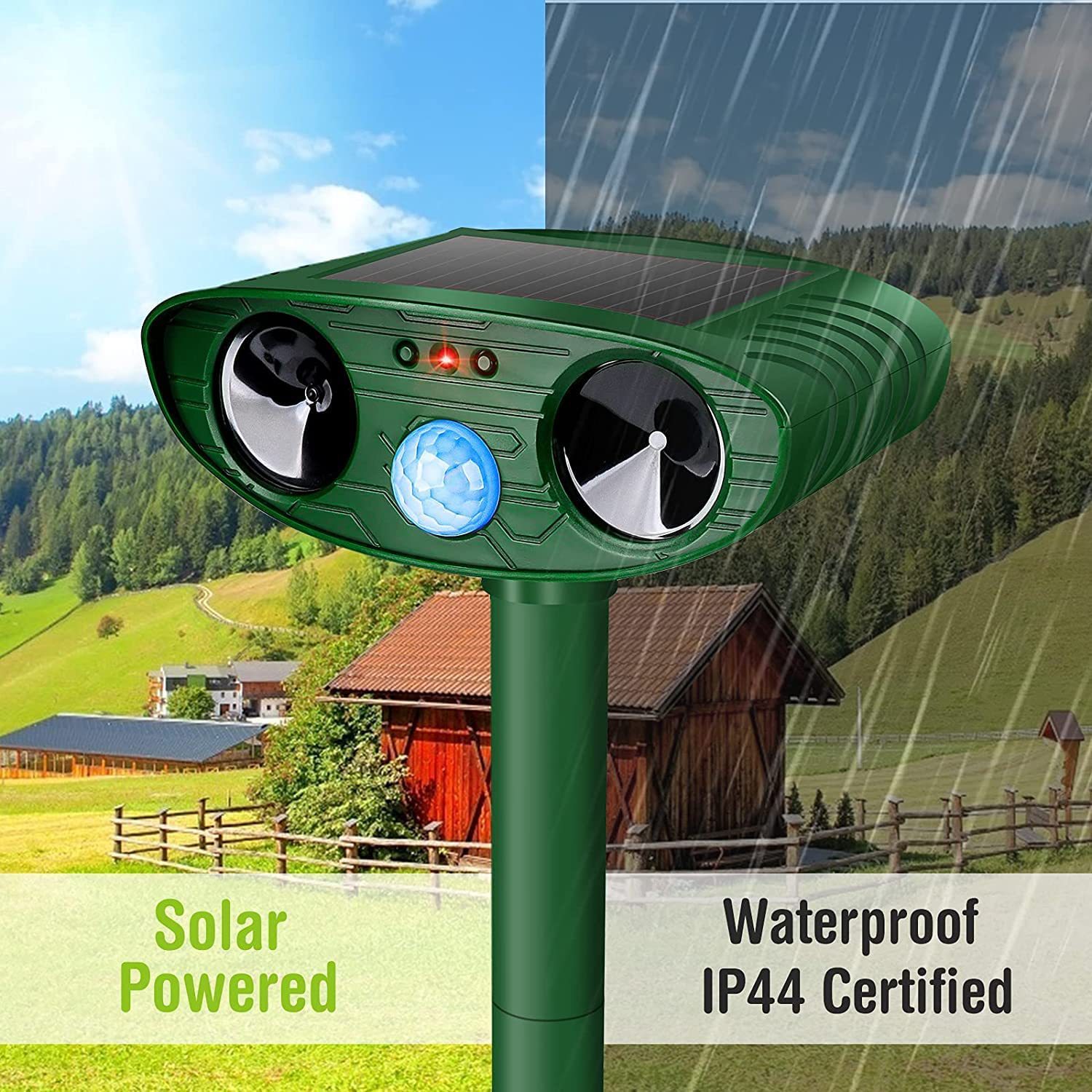 Classic Solar Powered Animal Repeller - PIR Sensor view 4