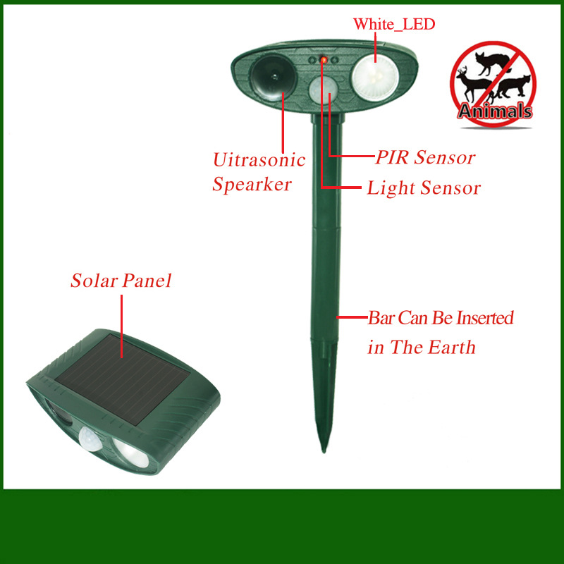 Solar Underground Snake Repeller - Vibration & Sonic Pulse Deterrent for view 4