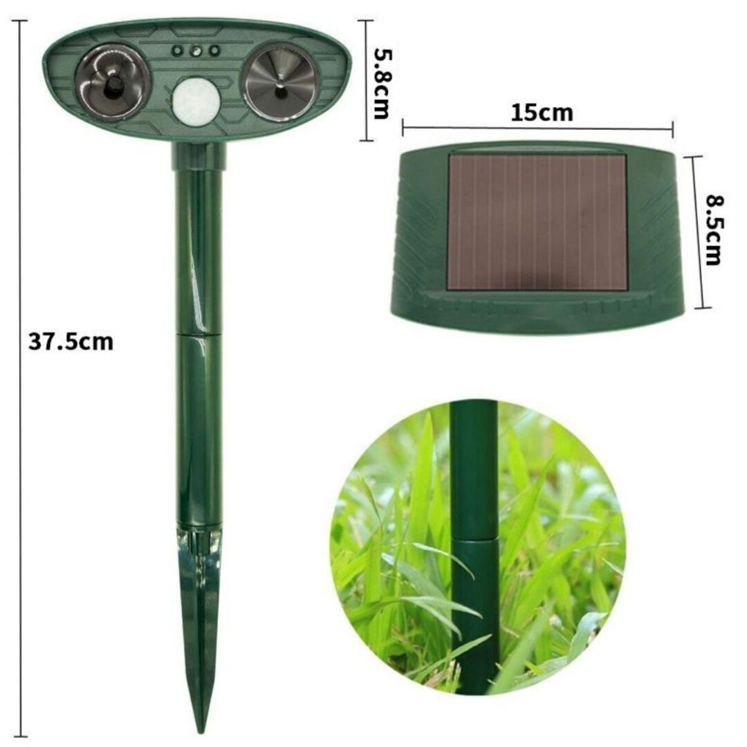Solar Underground Snake Repeller - Vibration & Sonic Pulse Deterrent for view 6