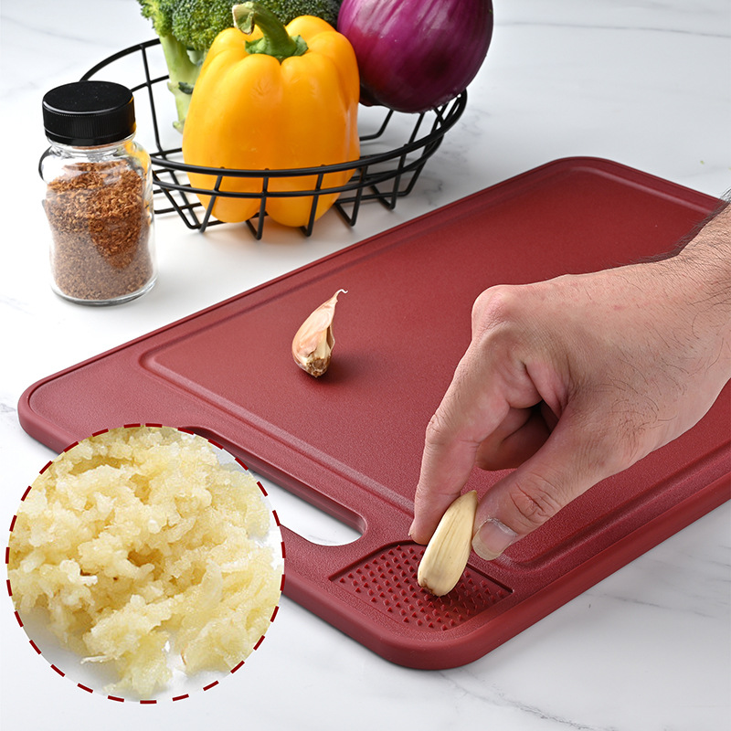 Black-Green Aluminum Fast Thawing Dual-Sided Cutting Board(31x21CM) view 4