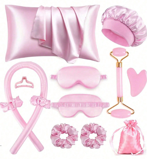 12-Piece Heatless Hair Curler Set for Damage-Free Curls & Comfortable Sleep — image 1