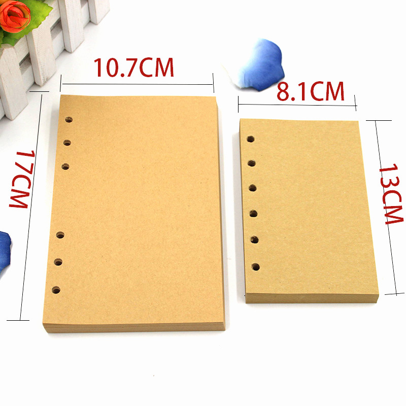 2-Pack A7 Nautical Vintage PU Leather Student Notebook - Pirate Style Strapped view 4