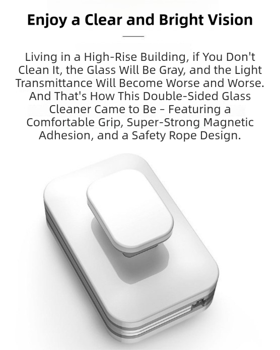 One Pair Magnetic Double-Sided Window Cleaner for 3-10mm Glass - Professional view 2