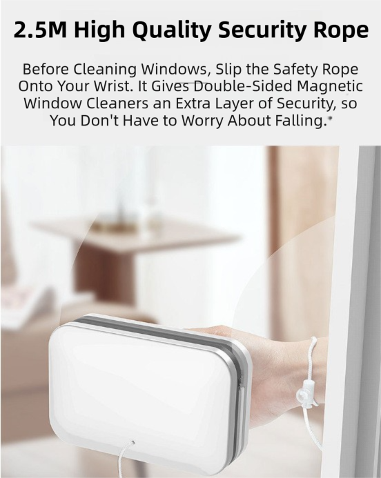 One Pair Magnetic Double-Sided Window Cleaner for 3-10mm Glass - Professional view 4