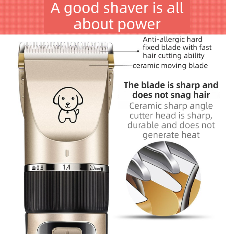 Black K5 Lightweight Pet Precision Grooming Clipper - USB Rechargable view 2