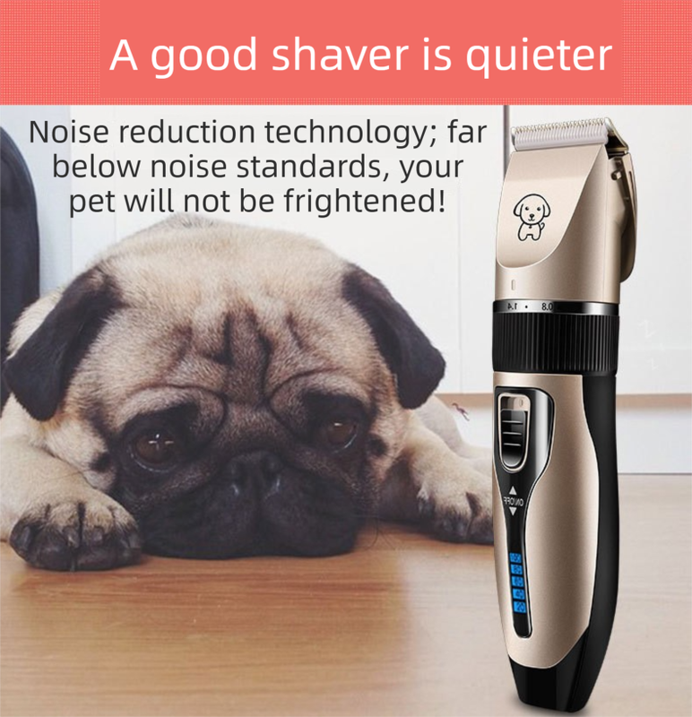 Black K5 Lightweight Pet Precision Grooming Clipper - USB Rechargable view 4