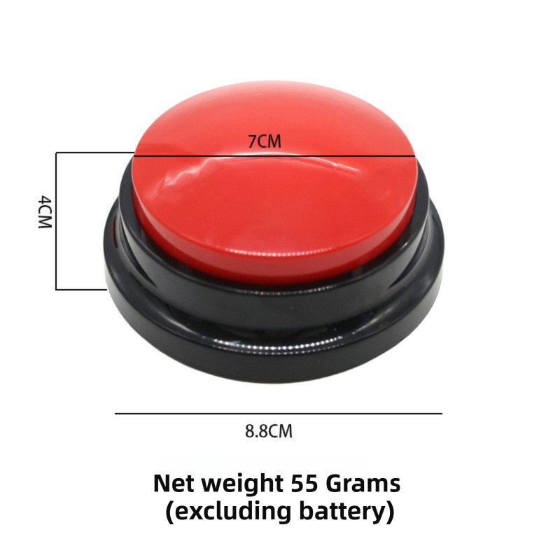 4-Pack Durable Dog-Talking Buttons & Recordable Voice Boxes - Interactive view 4