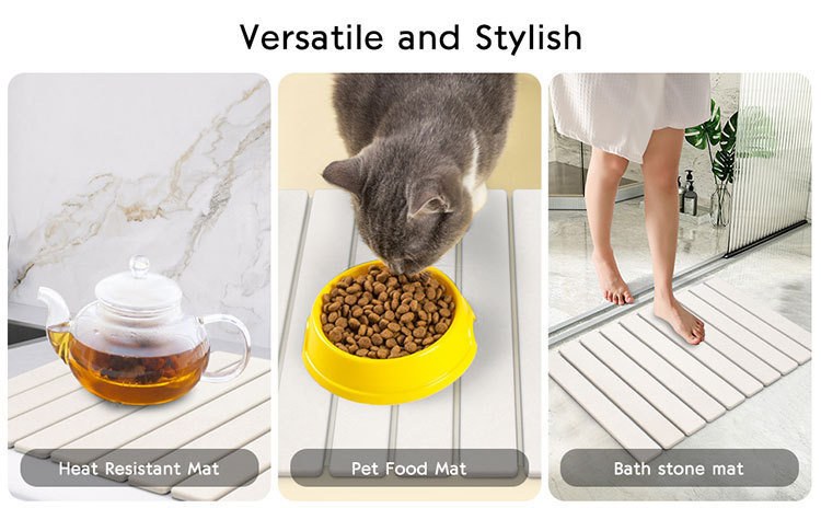 30x40cm Foldable Marble Pattern Kitchen Dish Drainer(Style 1) view 5