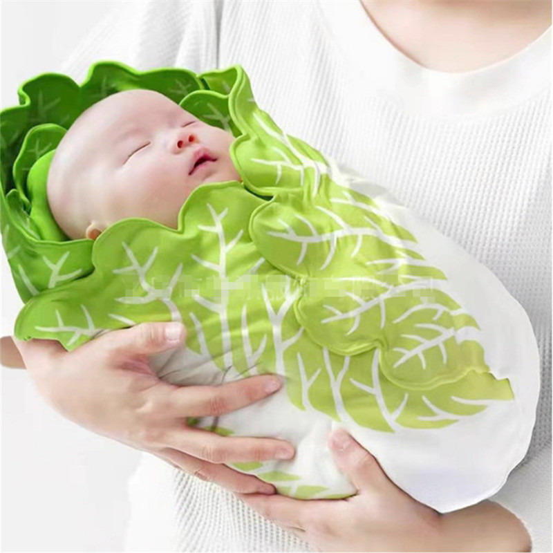 Cute Cabbage-Shaped Fleece Blanket – Fun and Cozy Throw for Naps view 3