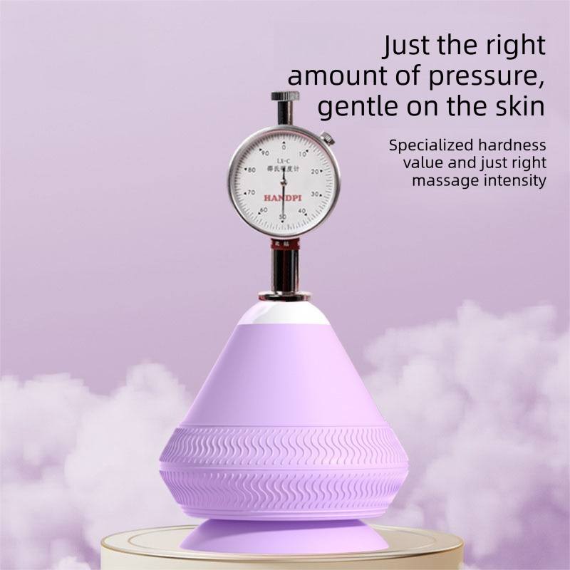 Purple Electric Suction Fascia Massage Ball with Heated Vibration Type-C view 5
