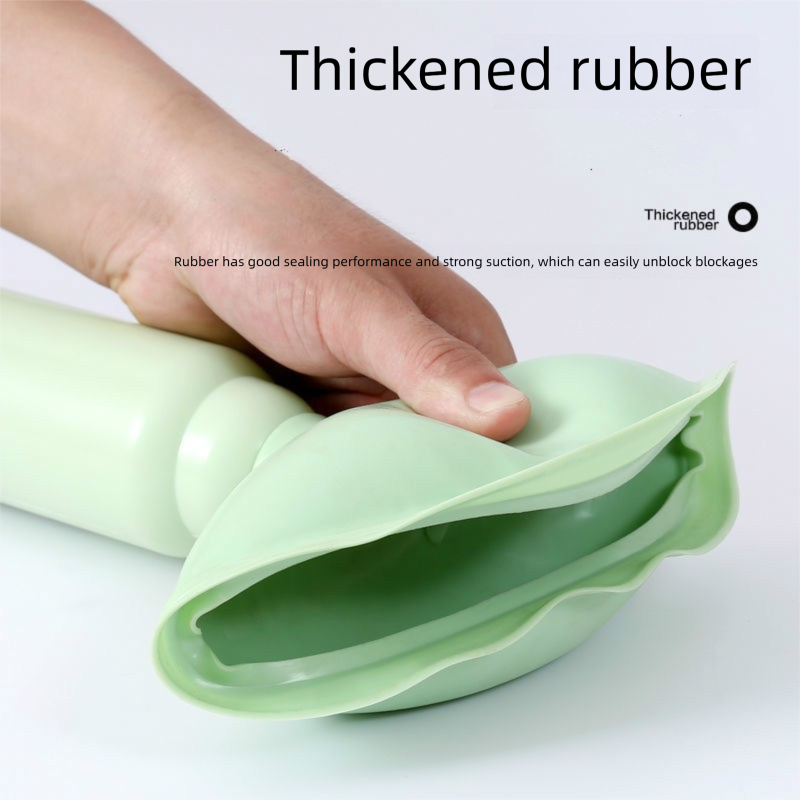 Green High-Pressure Toilet Plunger with Vacuum Seal – Powerful Drain Unclogger view 8