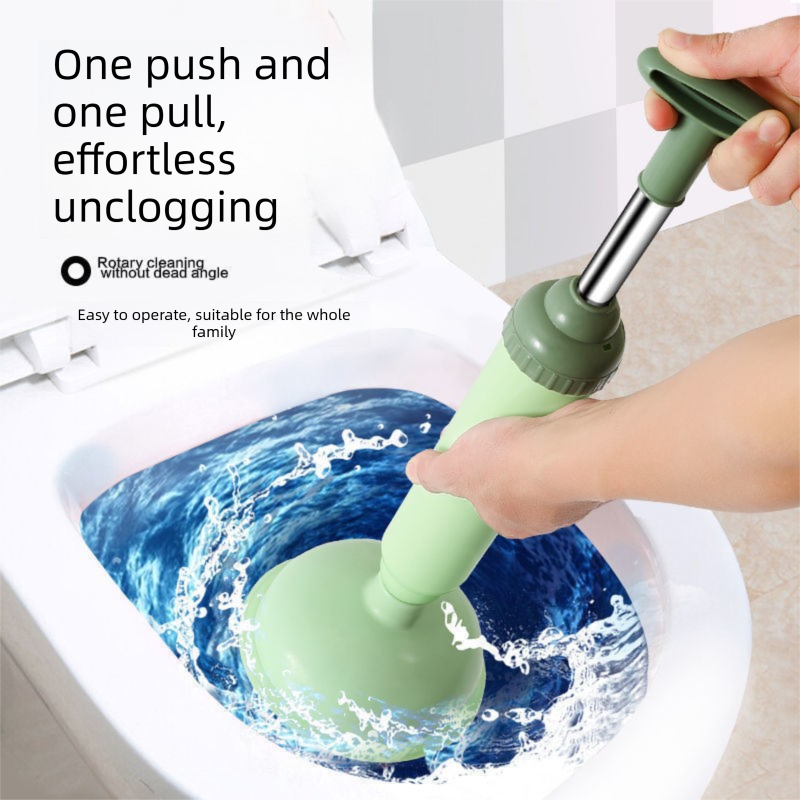 Pink High-Pressure Toilet Plunger with Vacuum Seal – Powerful Drain Unclogger view 4